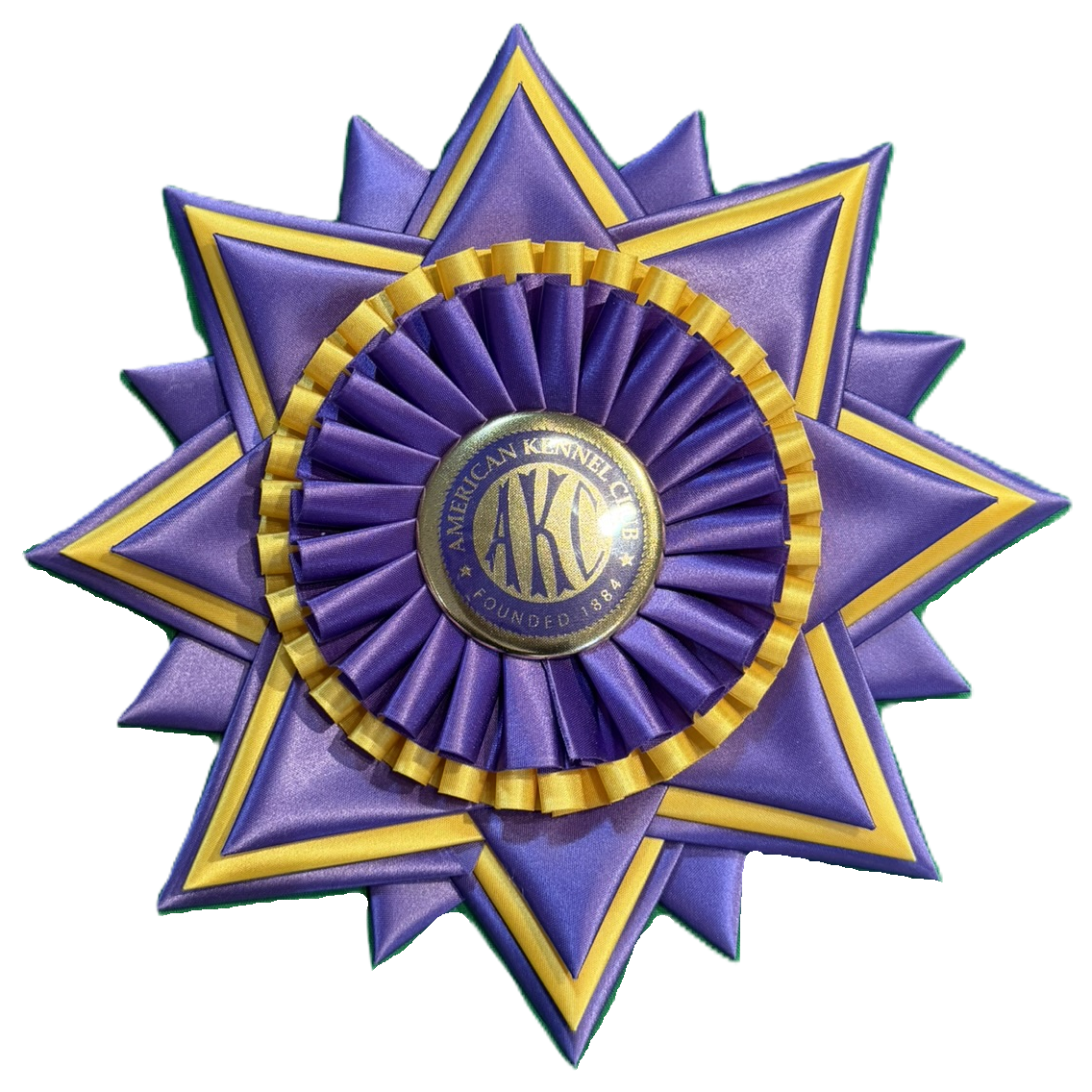 9" Star rosette