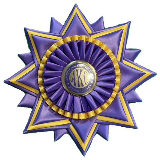 9" Star rosette